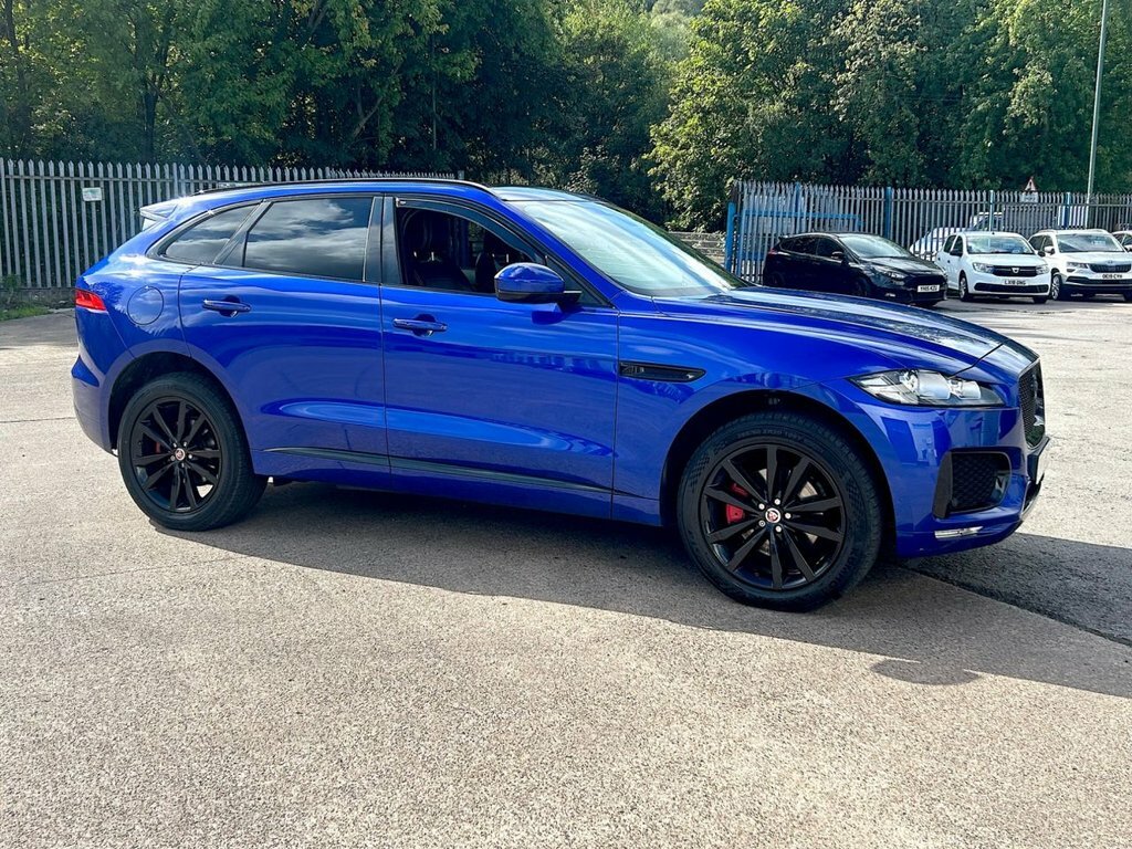 Jaguar F-Pace 3L S Blue #5