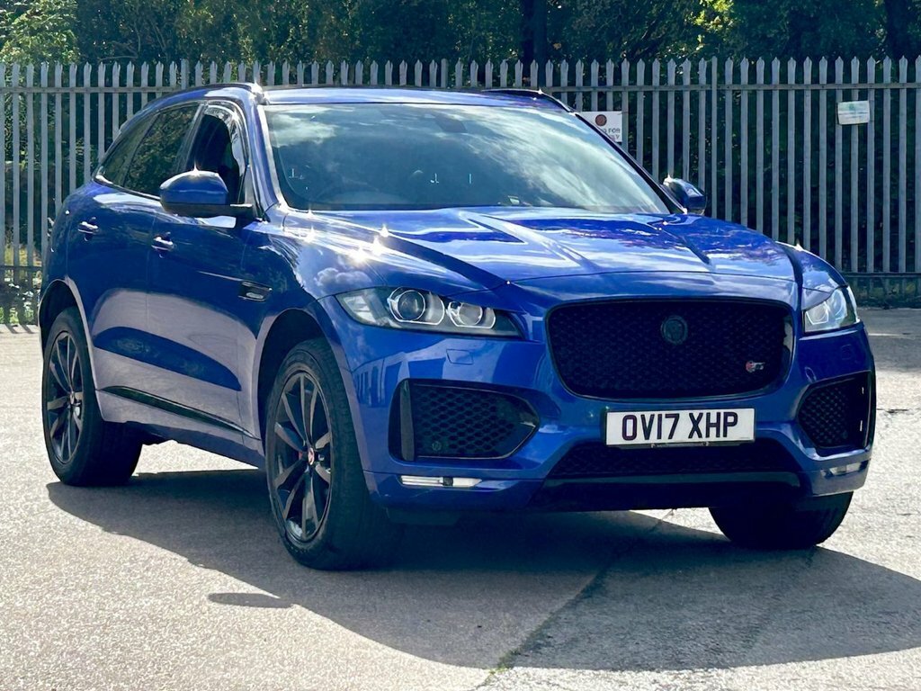 Jaguar F-Pace 3L S Blue #4