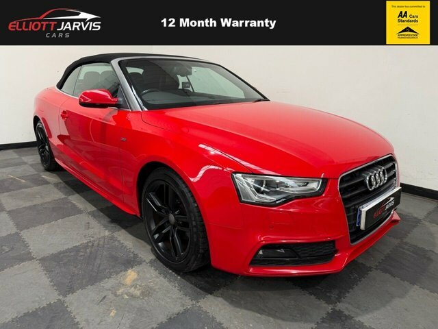 Audi A5 2.0 Tdi S Line Convertible Euro Red