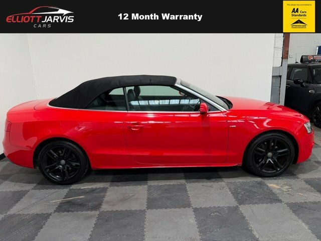 Audi A5 2.0 Tdi S Line Convertible Euro Red #2