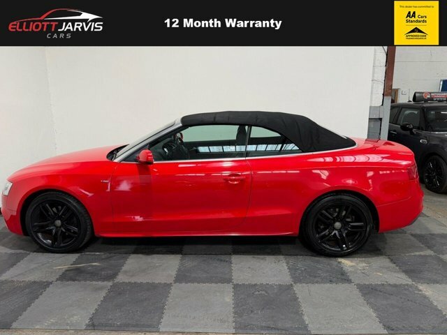 Audi A5 2.0 Tdi S Line Convertible Euro Red #4