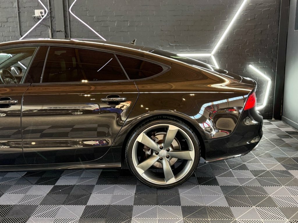 Audi A7 3L Black Edition Black #4