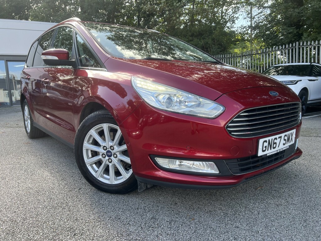 Ford Galaxy Mpv 2.0 Tdci Titanium X 2017 Red
