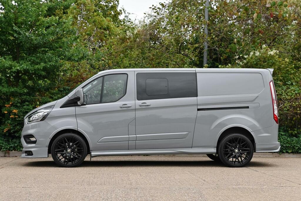 Ford Transit Custom 2.0 320 Ecoblue Limited Crew Van L2 H1 Euro 6 Ss MD23BHX Grey #6