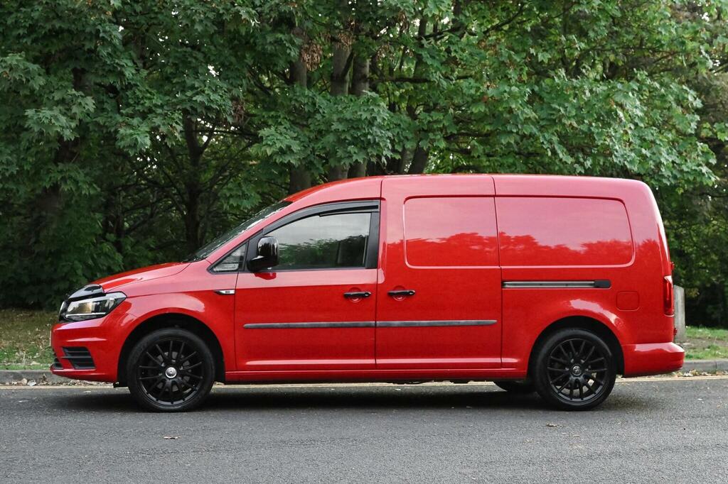 Volkswagen Caddy Maxi 2.0 Tdi C20 Trendline Lwb Euro 6 Ss 6Dr Red #6