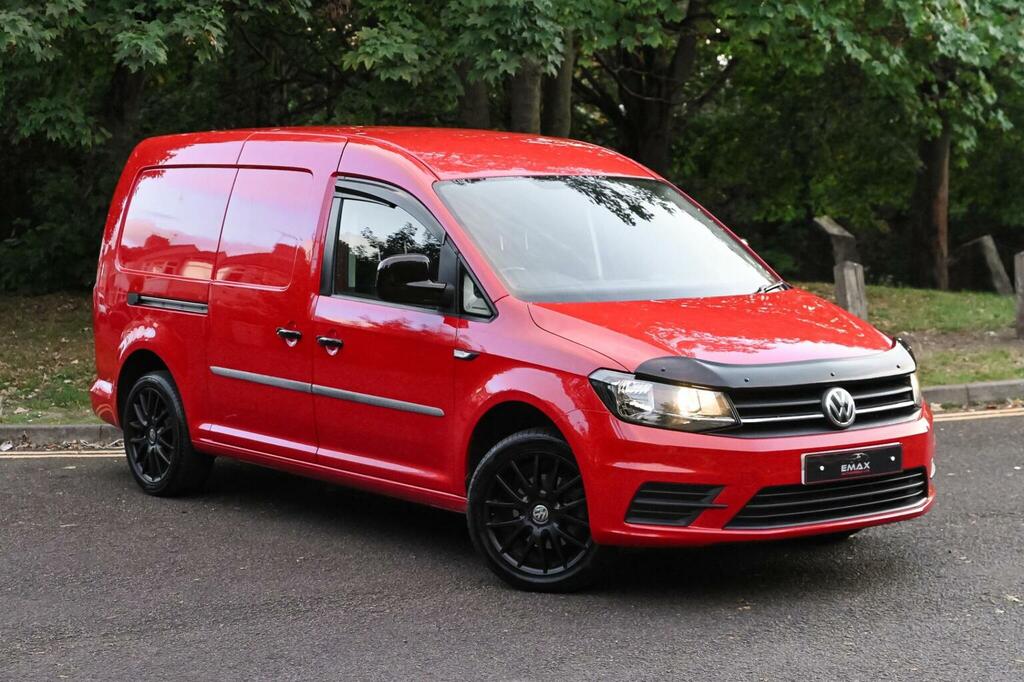Volkswagen Caddy Maxi 2.0 Tdi C20 Trendline Lwb Euro 6 Ss 6Dr Red #4