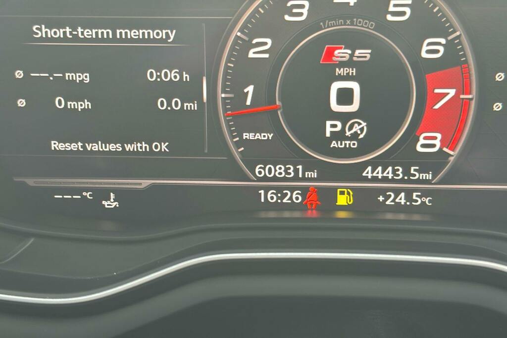 Audi S5 Convertible 3.0 Tfsi V6 Cabriolet Tiptronic Quattr Black #13