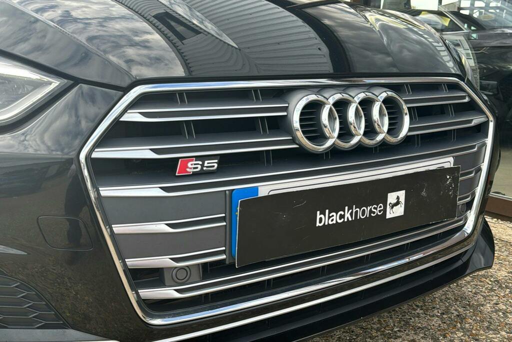 Audi S5 Convertible 3.0 Tfsi V6 Cabriolet Tiptronic Quattr Black #44