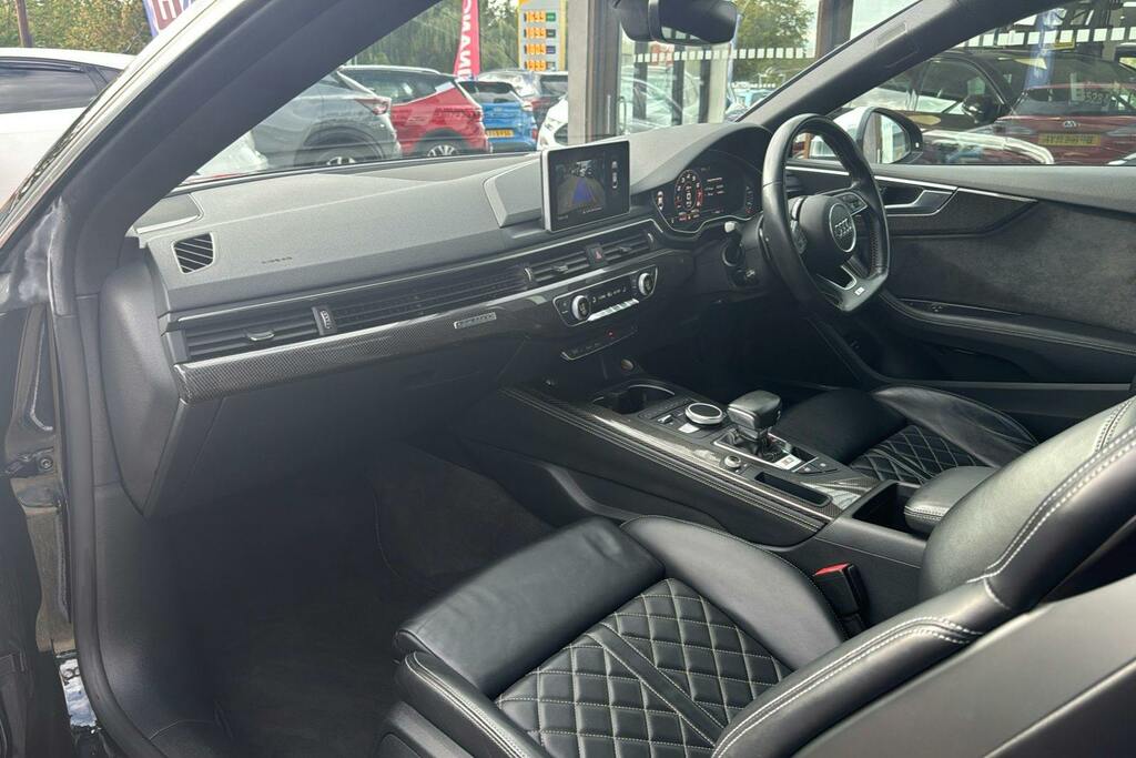 Audi S5 Convertible 3.0 Tfsi V6 Cabriolet Tiptronic Quattr Black #9