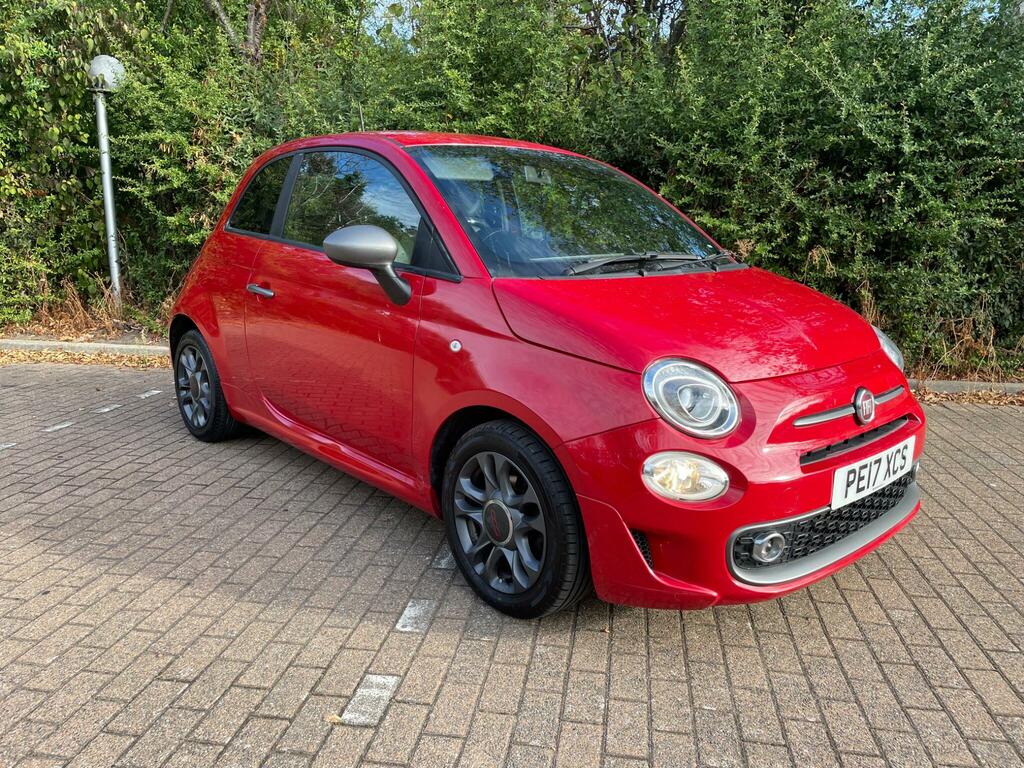 Fiat 500 1.2 S Euro 6 Ss PE17XCS Red