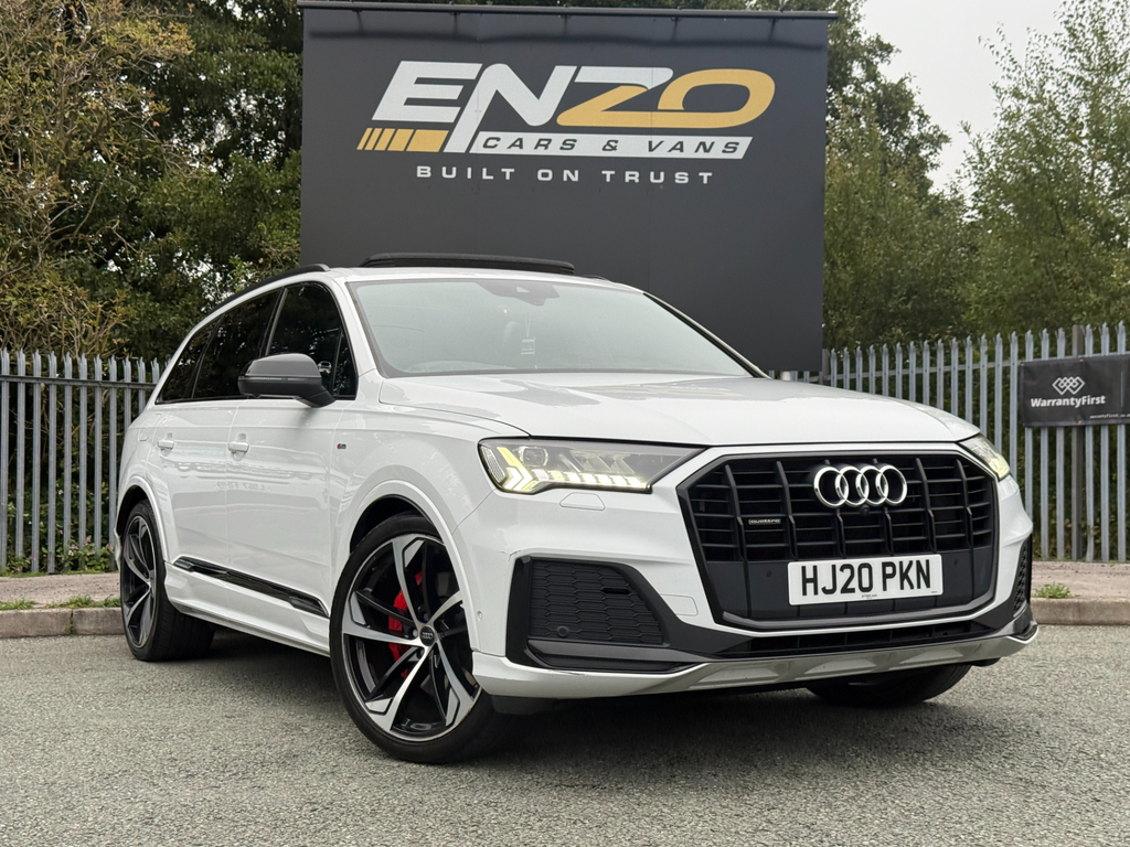 Audi Q7 3.0 Tdi V6 50 Black Edition Suv Tiptron White