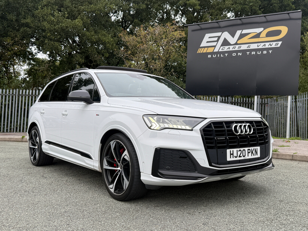 Audi Q7 3.0 Tdi V6 50 Black Edition Suv Tiptron White #5