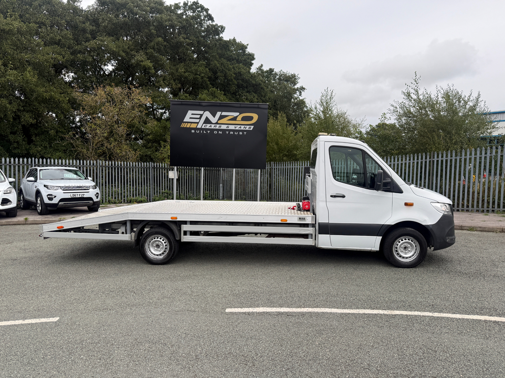 Mercedes-Benz Sprinter 516 Cdi 2.1 163 Bhp 6 Speed Double Dropside White #13