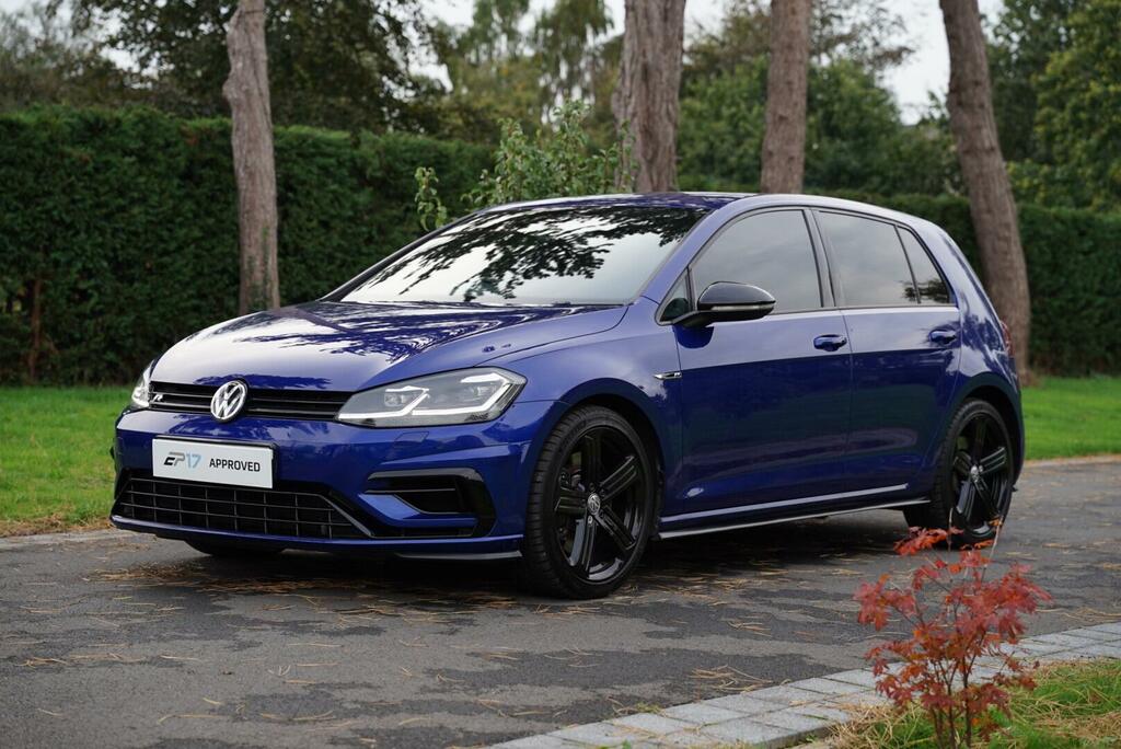 Volkswagen Golf R Blue #6