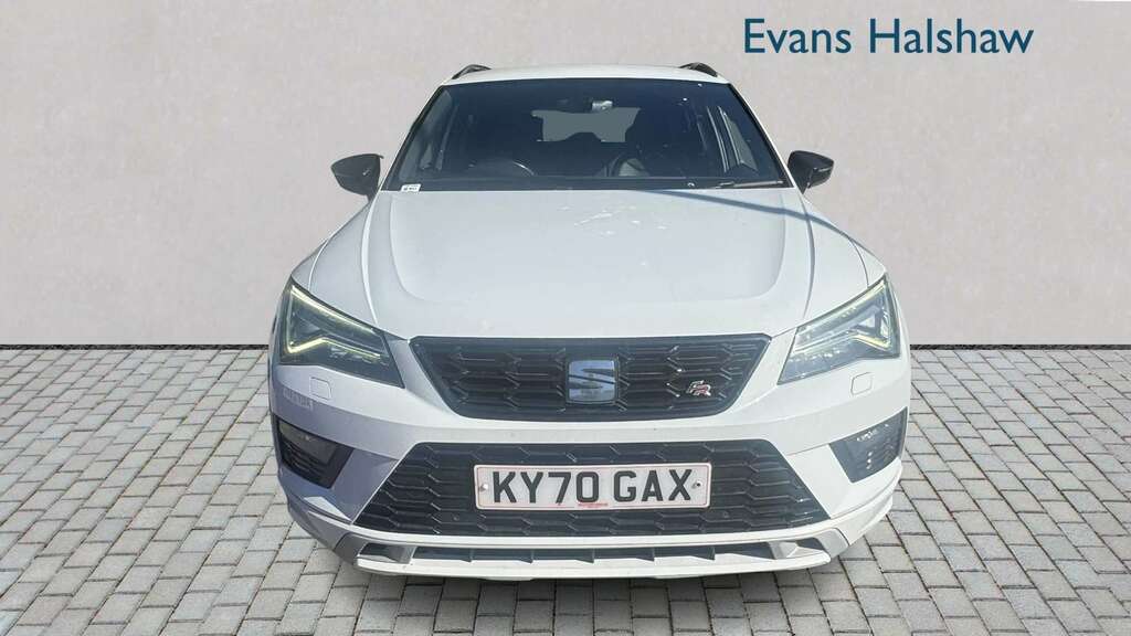 Seat Ateca 2.0 Tdi Fr Black Edition Ez Dsg 2020 White #2