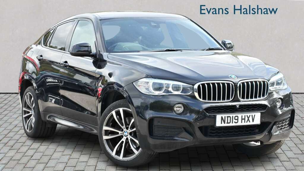 BMW X6 Xdrive40d M Sport Step 2019 Black