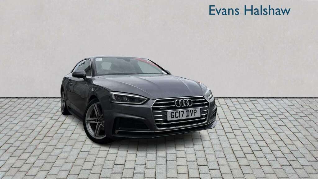 Audi A5 2.0 Tdi Quattro S Line S Tronic 2017 Grey
