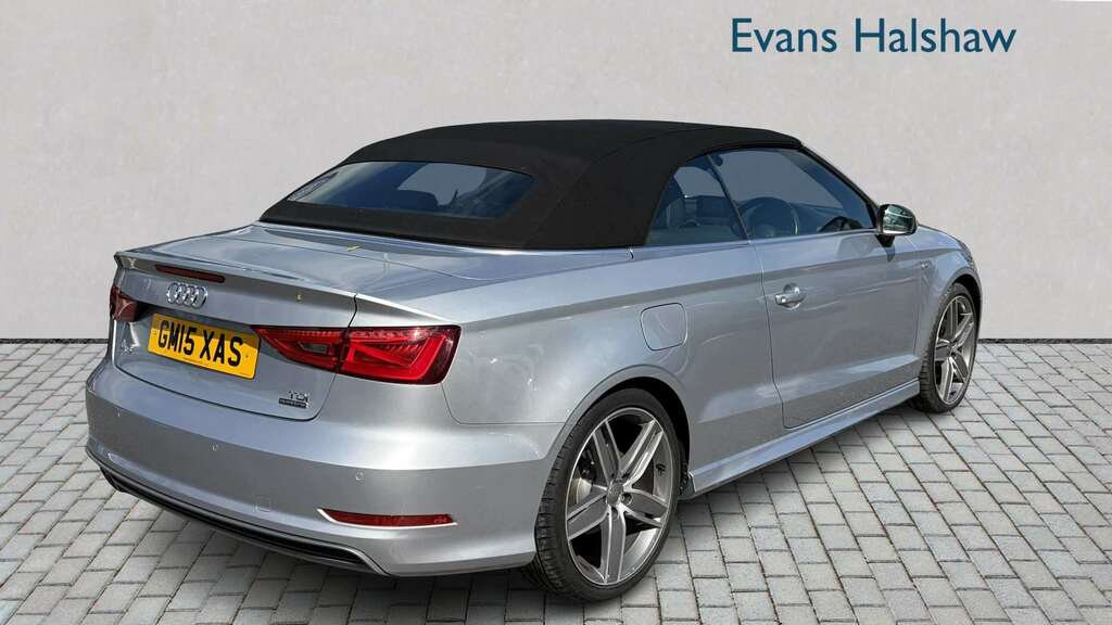 Audi A3 2.0 Tdi 184 Quattro S Line S Tronic 2015 Silver #2