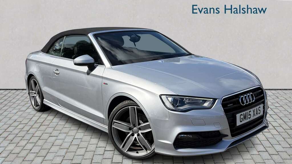 Audi A3 2.0 Tdi 184 Quattro S Line S Tronic 2015 Silver