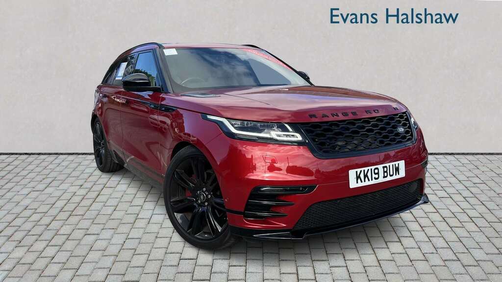 Land Rover Range Rover Velar 3.0 D300 R-dynamic Hse 2019 Red