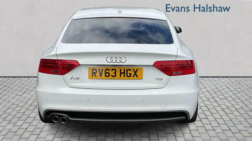 Audi A5 2.0 Tdi 177 Black Edition 5 Seat 2013 White #5