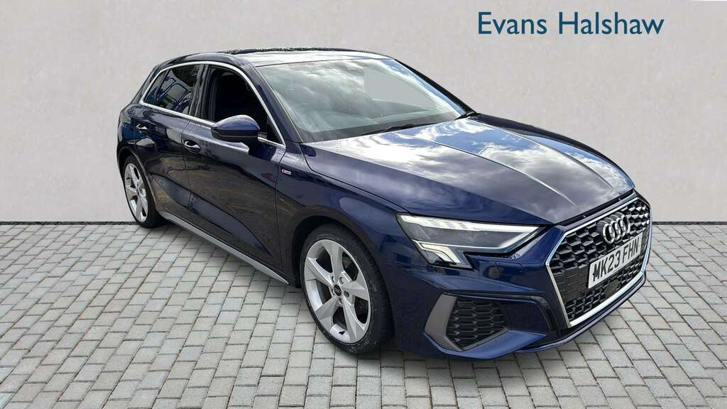Audi A3 30 Tfsi S Line S Tronic 2023 Blue
