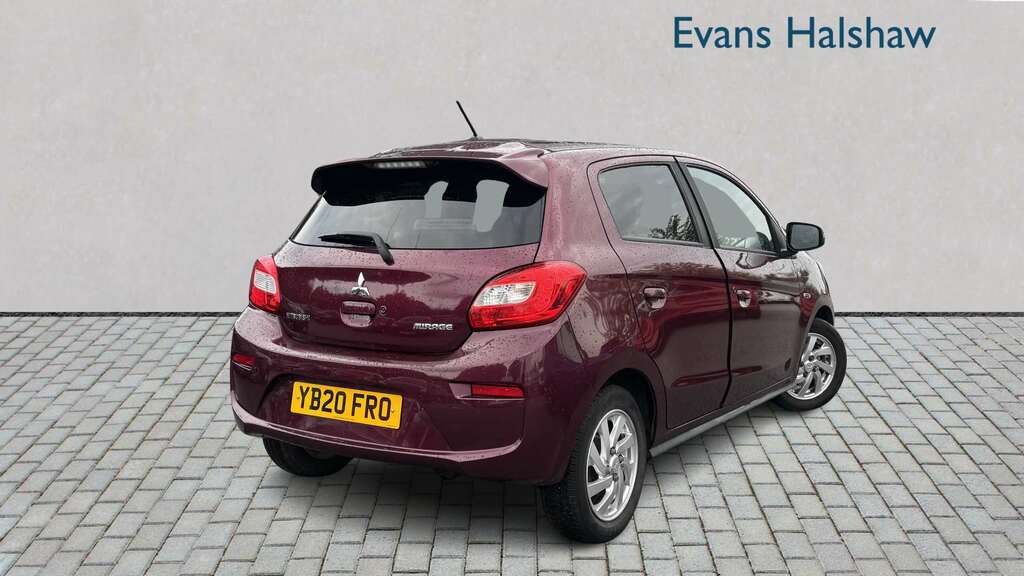 Mitsubishi Mirage 1.2 3 2020 Purple #3