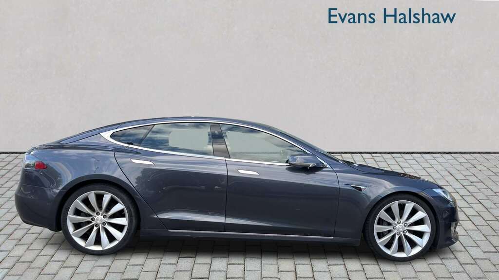 Tesla Model S 241Kw 75Kwh Dual Motor 2017 Silver #5
