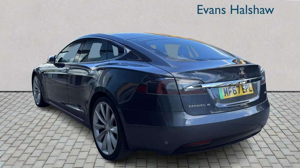 Tesla Model S 241Kw 75Kwh Dual Motor 2017 Silver #2