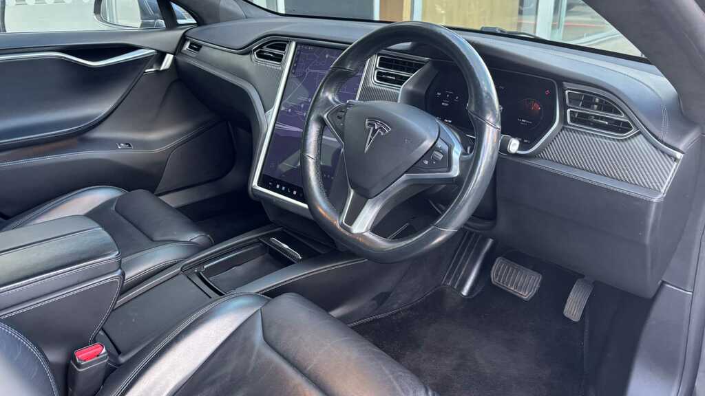 Tesla Model S 241Kw 75Kwh Dual Motor 2017 Silver #3