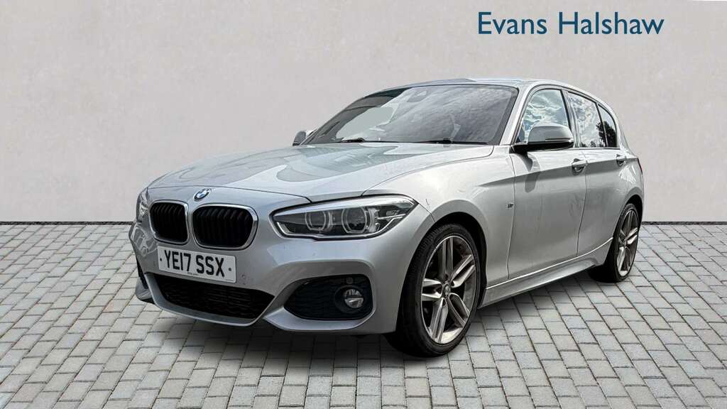 BMW 1 Series 118D M Sport Nav 2017 YE17SSX Silver #2