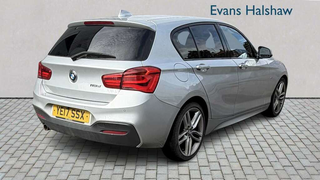 BMW 1 Series 118D M Sport Nav 2017 YE17SSX Silver #4