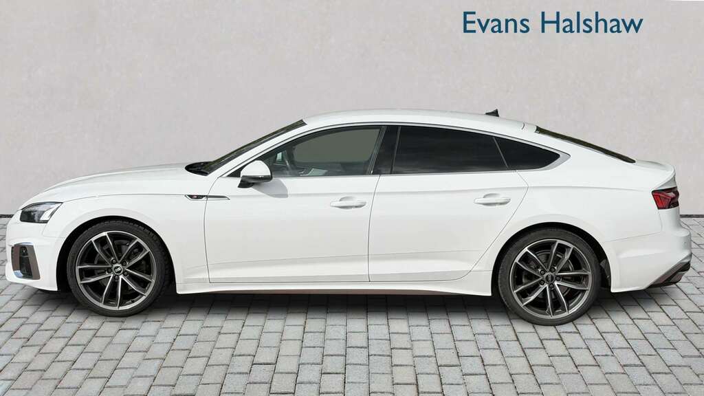 Audi A5 35 Tdi S Line S Tronic 2021 White #5