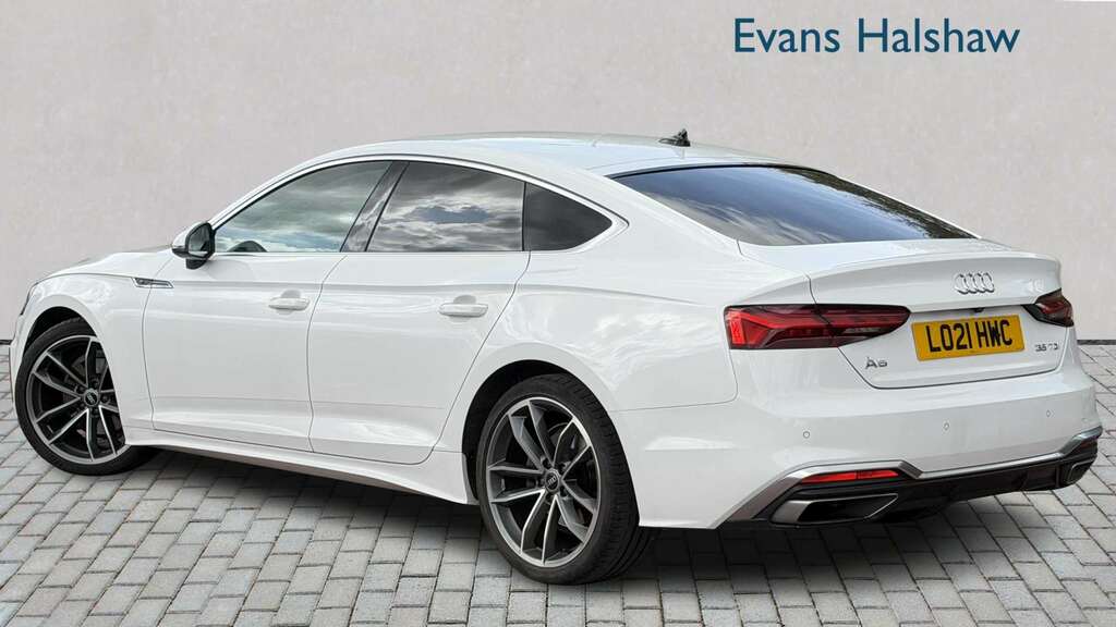 Audi A5 35 Tdi S Line S Tronic 2021 White #2