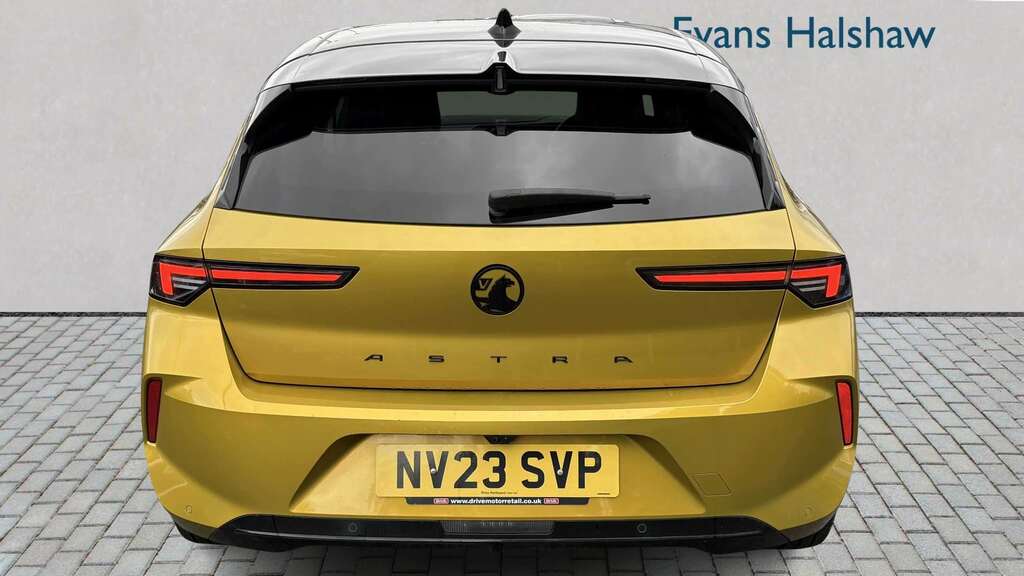 Vauxhall Astra 1.2 Turbo 130 Gs 2023 NV23SVP Yellow #5