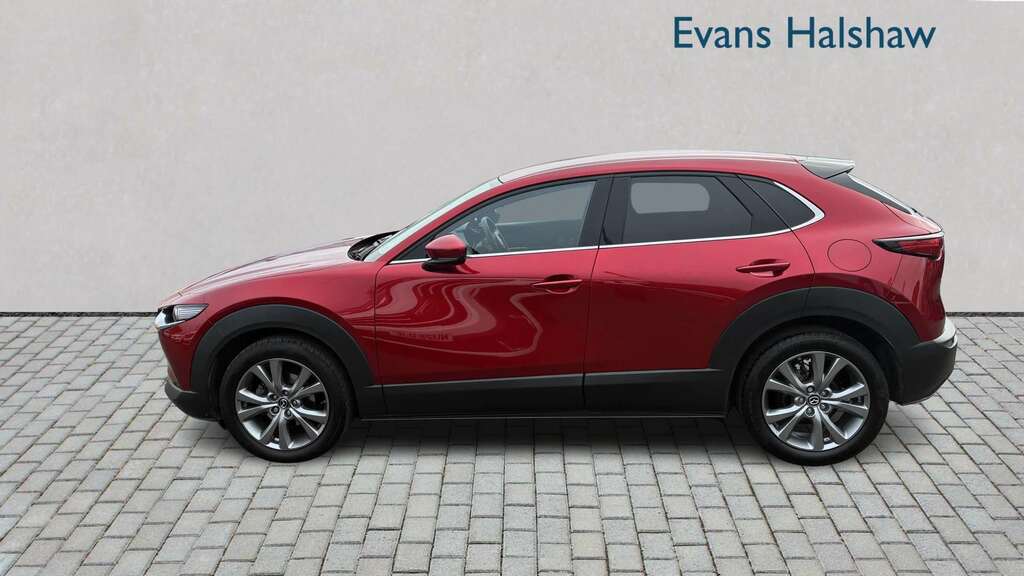 Mazda CX-30 2.5 E-skyactiv G Mhev 140 Exclusive-line Red #3