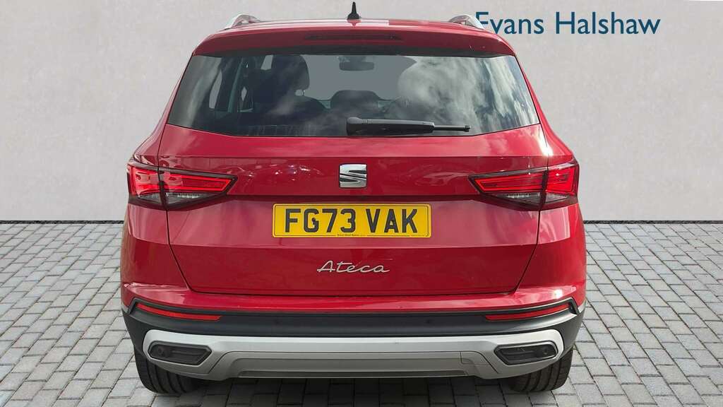 Seat Ateca 1.5 Tsi Evo Xperience Lux Dsg 2023 Red #5