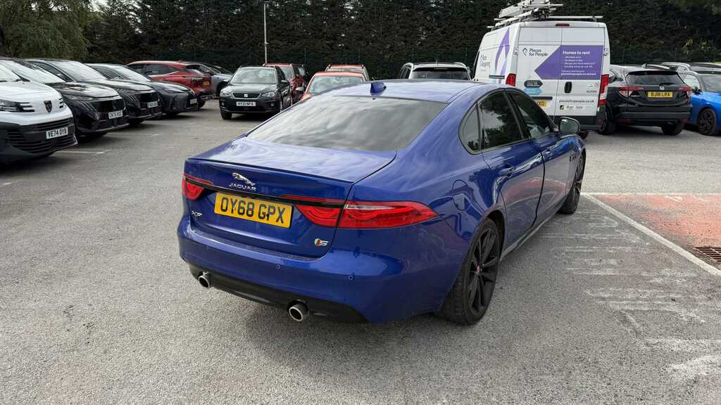 Jaguar XF 3.0D V6 S 2018 Blue #4