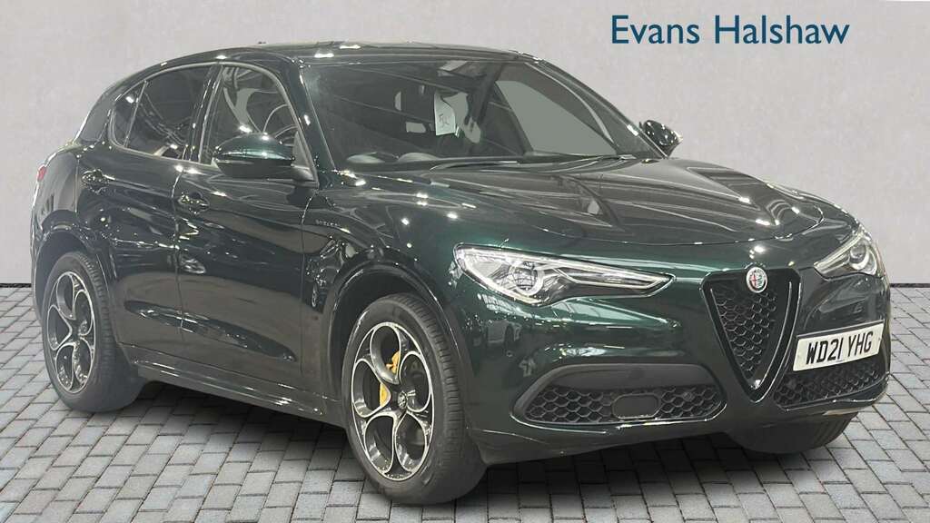 Alfa Romeo Stelvio 2.0 Turbo 280 Veloce 2021 Green