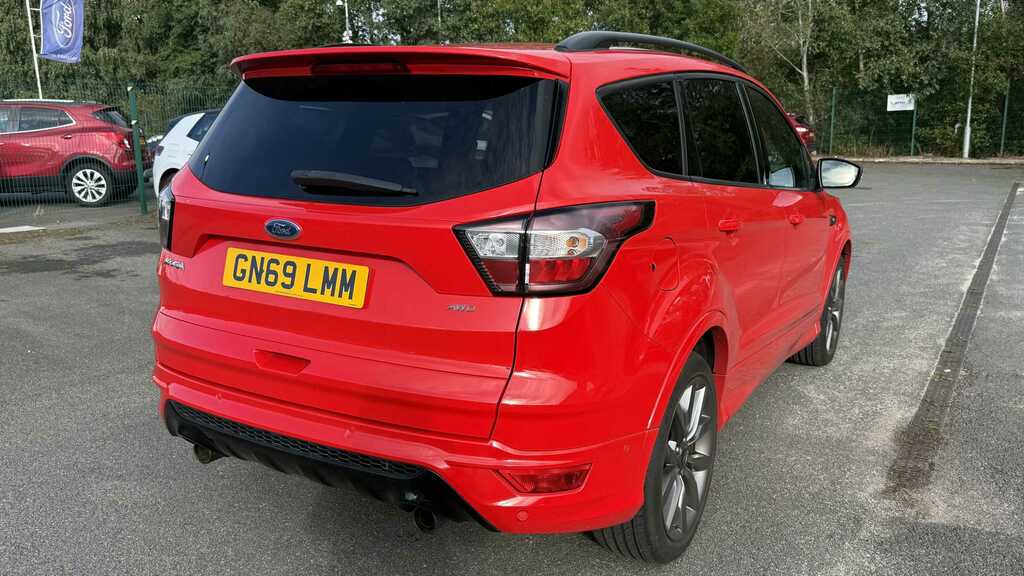 Ford Kuga 1.5 Ecoboost 176 St-line Edition 2019 GN69LMM Red #4