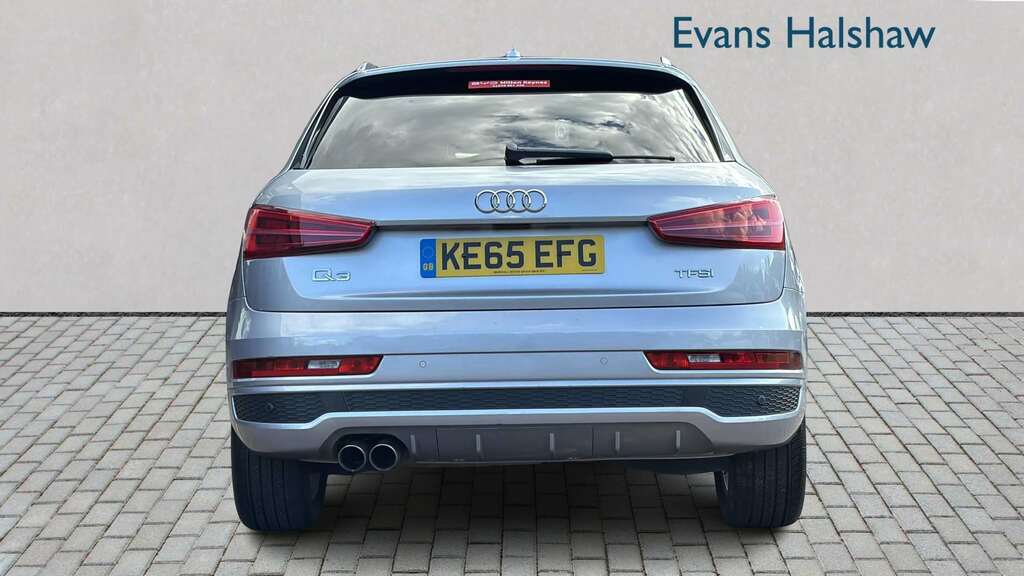 Audi Q3 1.4T Fsi S Line S Tronic 2016 KE65EFG Silver #5