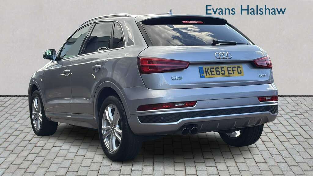 Audi Q3 1.4T Fsi S Line S Tronic 2016 KE65EFG Silver #2