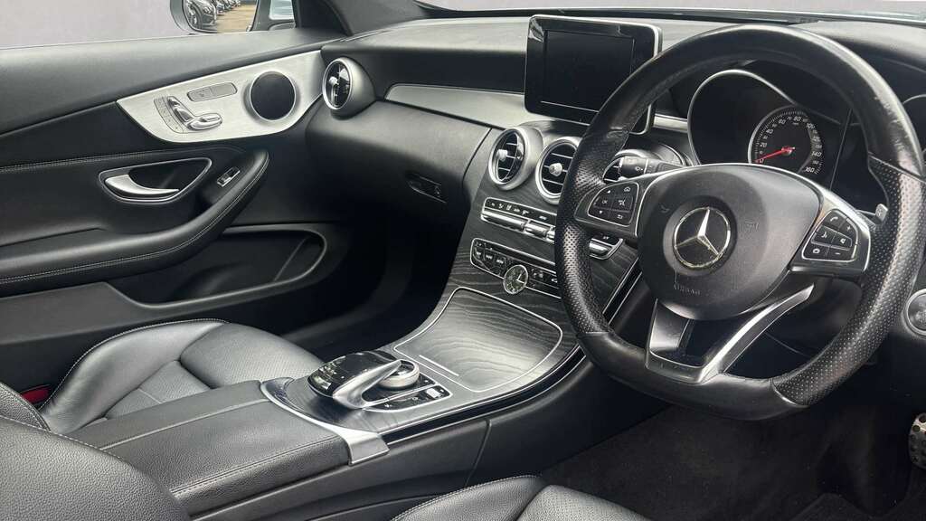 Mercedes-Benz C Class C220d Amg Line Premium 2017 Silver #5