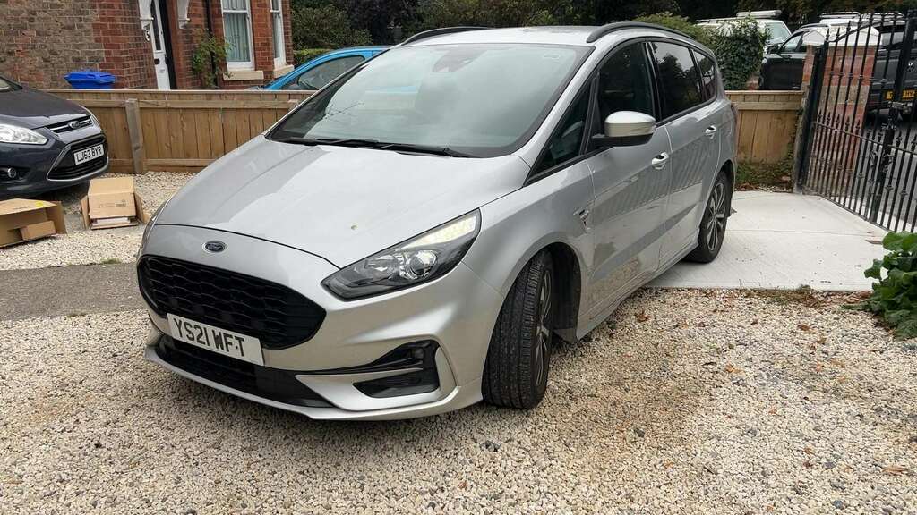 Ford S-Max 2.0 Ecoblue 190 St-line 2021 Silver #2