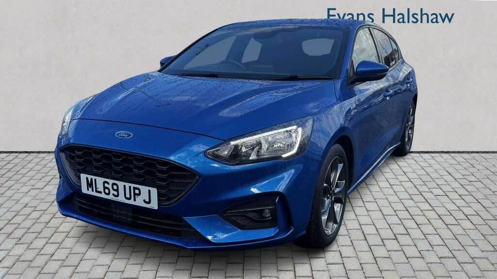 Ford Focus 1.0 Ecoboost 125 St-line 2019 Blue #3