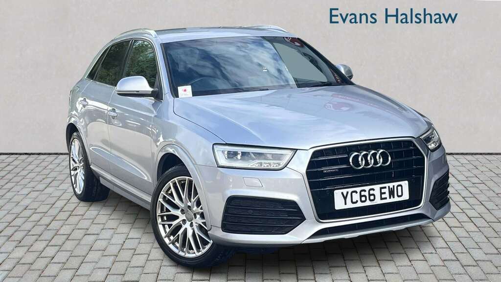 Audi Q3 2.0 Tdi Quattro S Line Plus S Tronic 2016 Silver