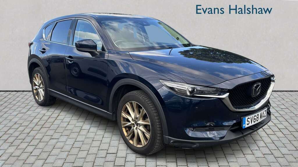 Mazda CX-5 2.2D 184 Sport Nav Awd 2018 Blue