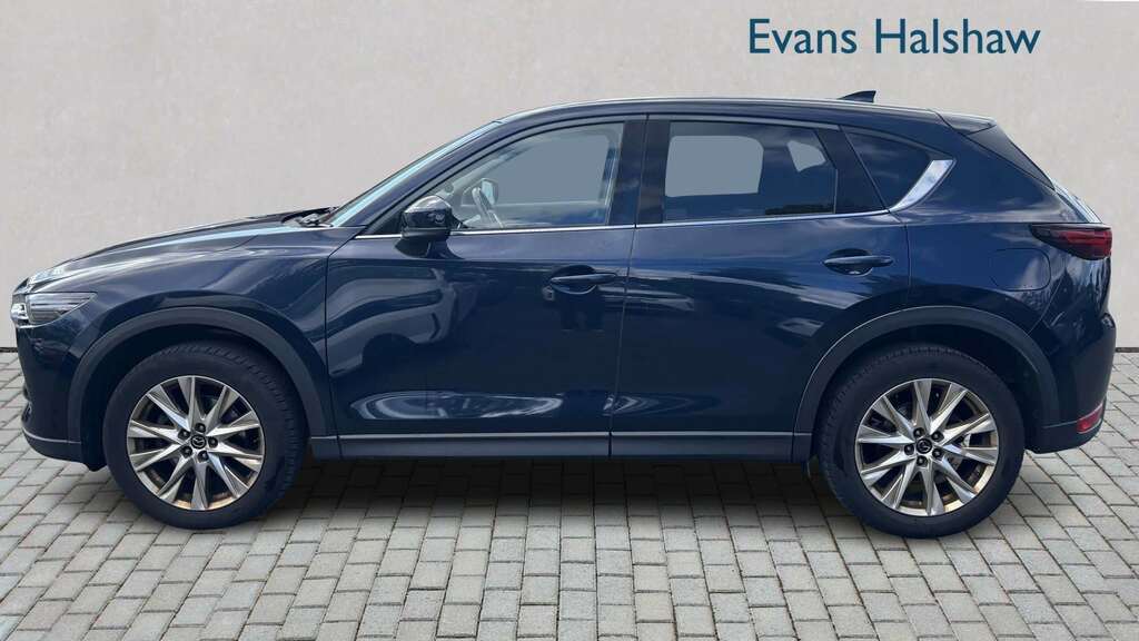 Mazda CX-5 2.2D 184 Sport Nav Awd 2018 Blue #3