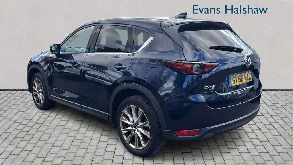 Mazda CX-5 2.2D 184 Sport Nav Awd 2018 Blue #2
