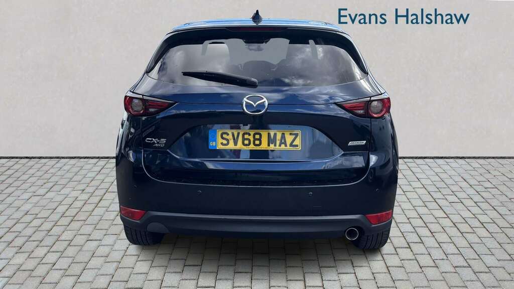 Mazda CX-5 2.2D 184 Sport Nav Awd 2018 Blue #5